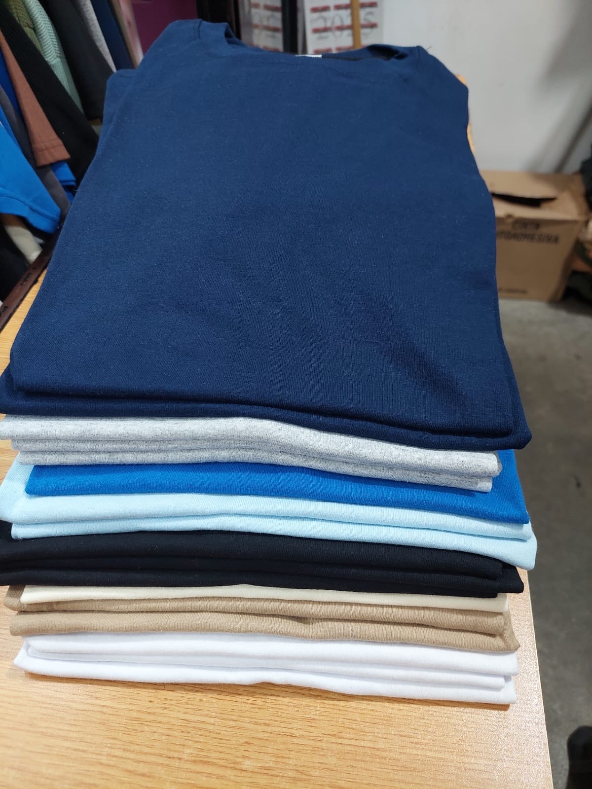 Remeras de Algodón Lisas - Imagen 2