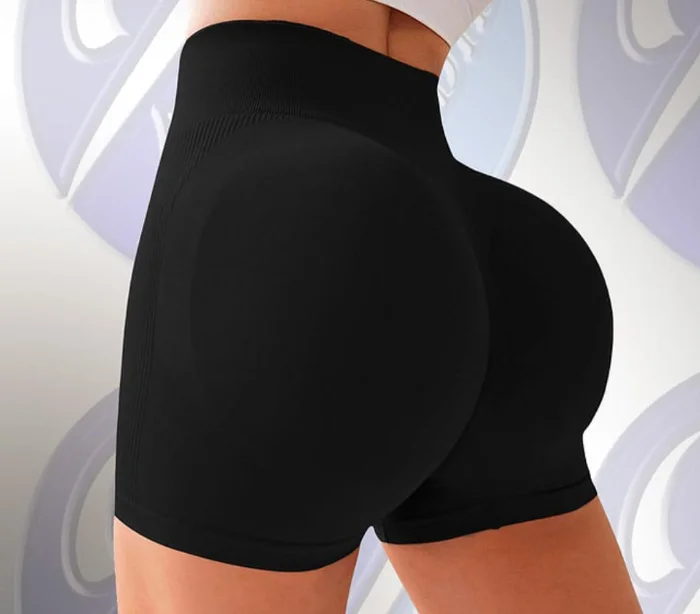 Short Negro Levanta Cola Deportivo