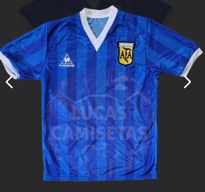 Camisetas Retro de Adulto de Maradona 1986