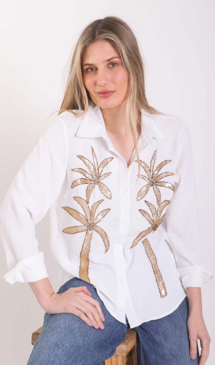 Camisa Bordada Importada - Imagen 2