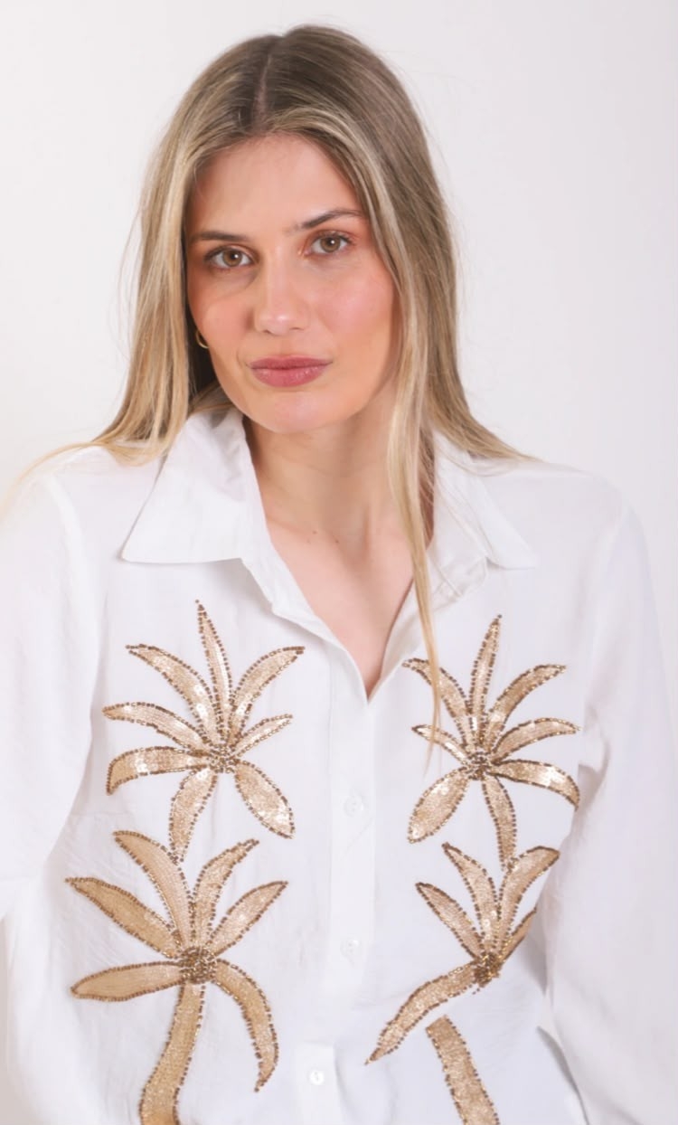 Camisa Bordada Importada - Imagen 3