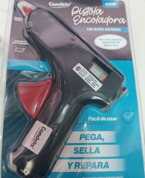 Pistola con Silicona Grande