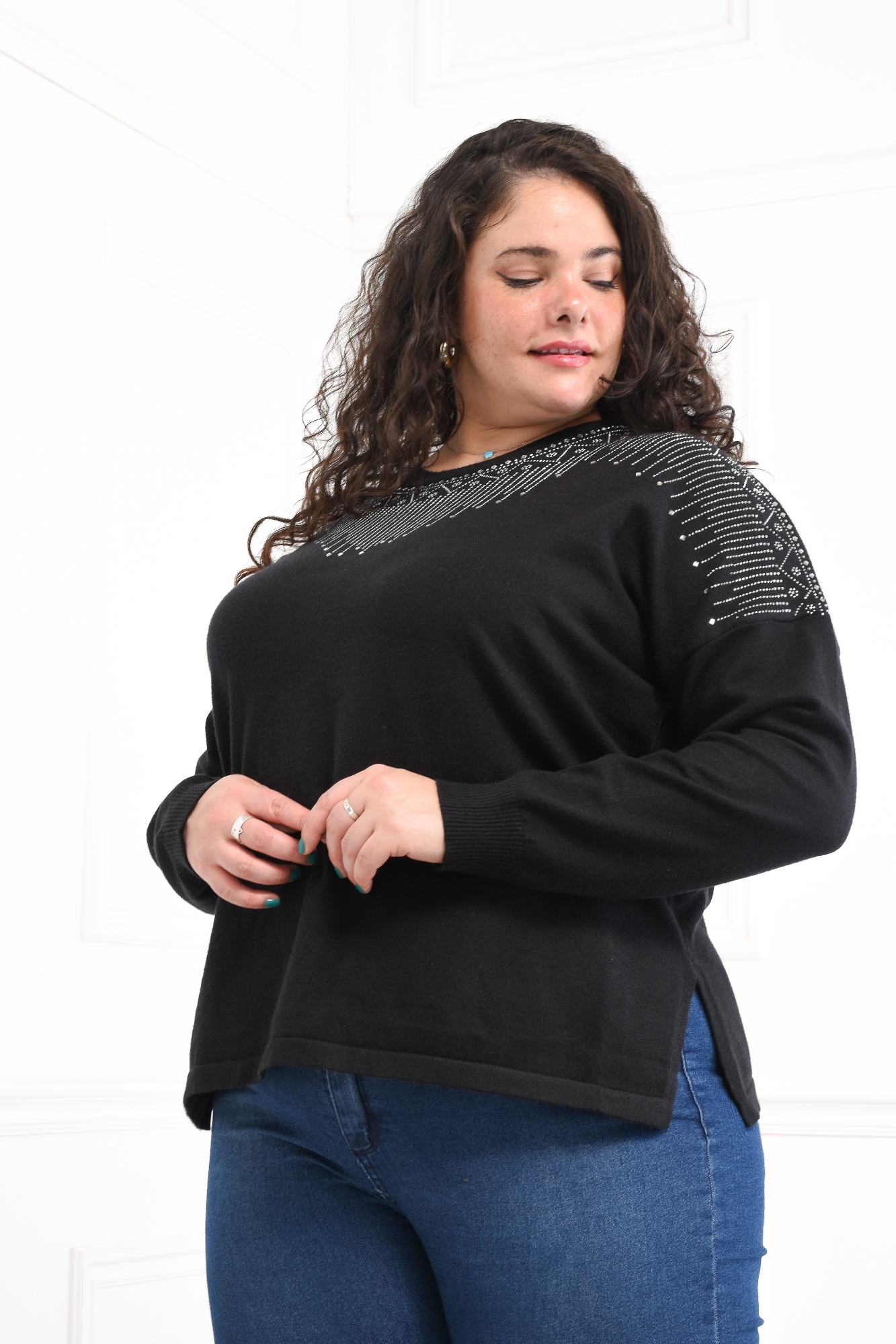 Sweaters Importado con Strass!! - Imagen 2