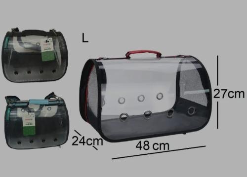 Bolso Transportador Transparente Mascotas