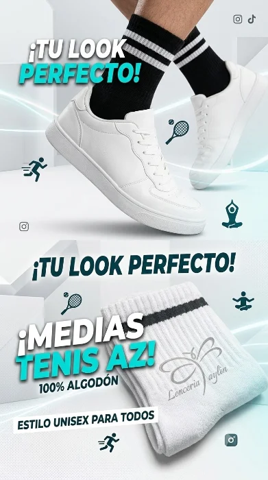 Medias Tenis Az