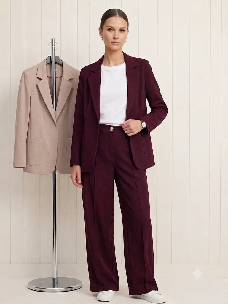 Conjunto Sastrero Blazer y Pantalón - Imagen 2