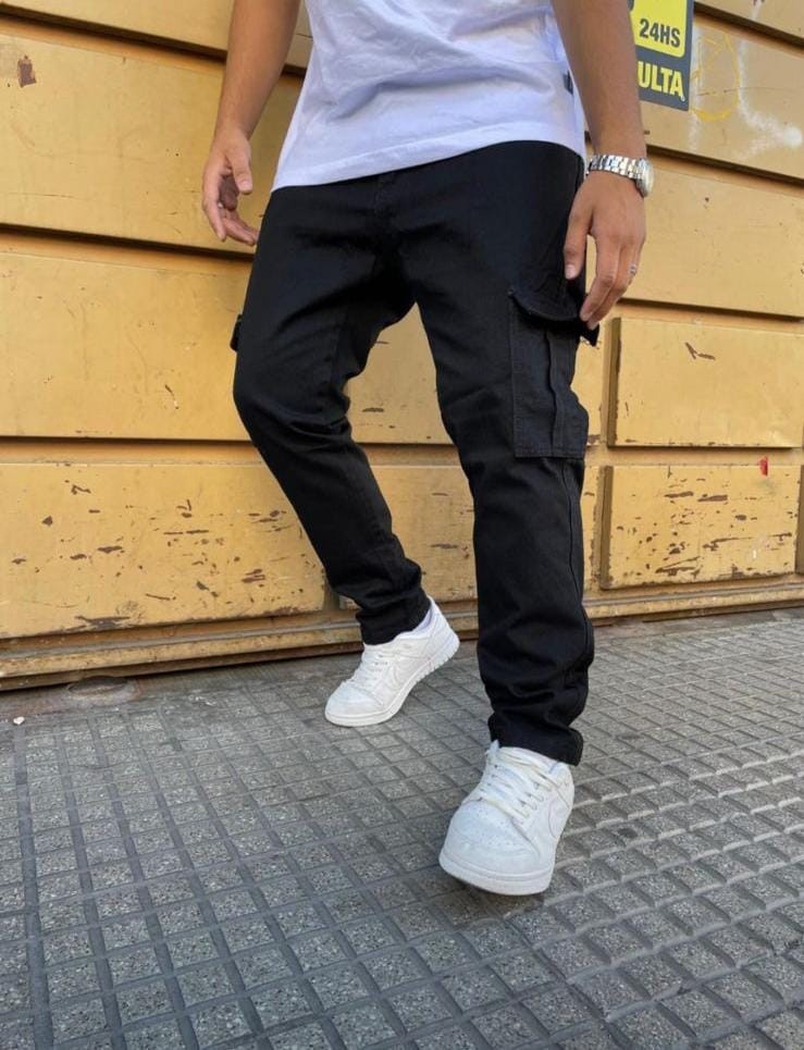 Pantalón Cargo Recto - Imagen 7