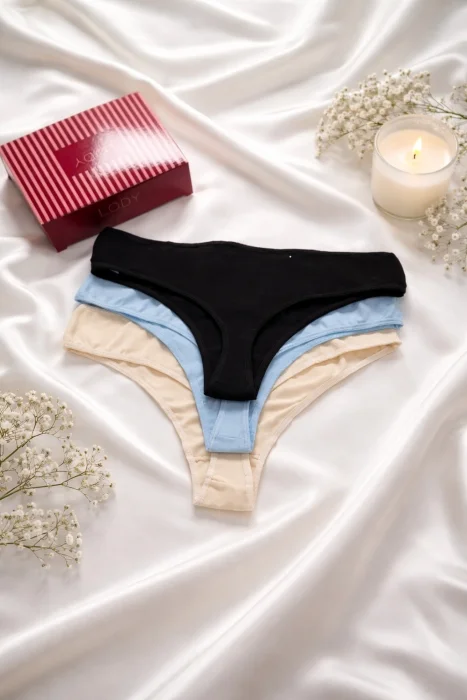 Pack X 3 Culotte Less Alg y Lycra Lody