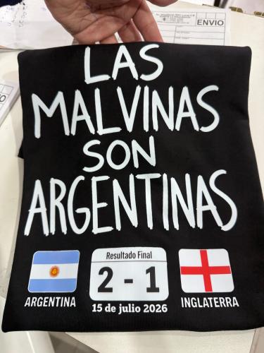 Remeras Malvinas