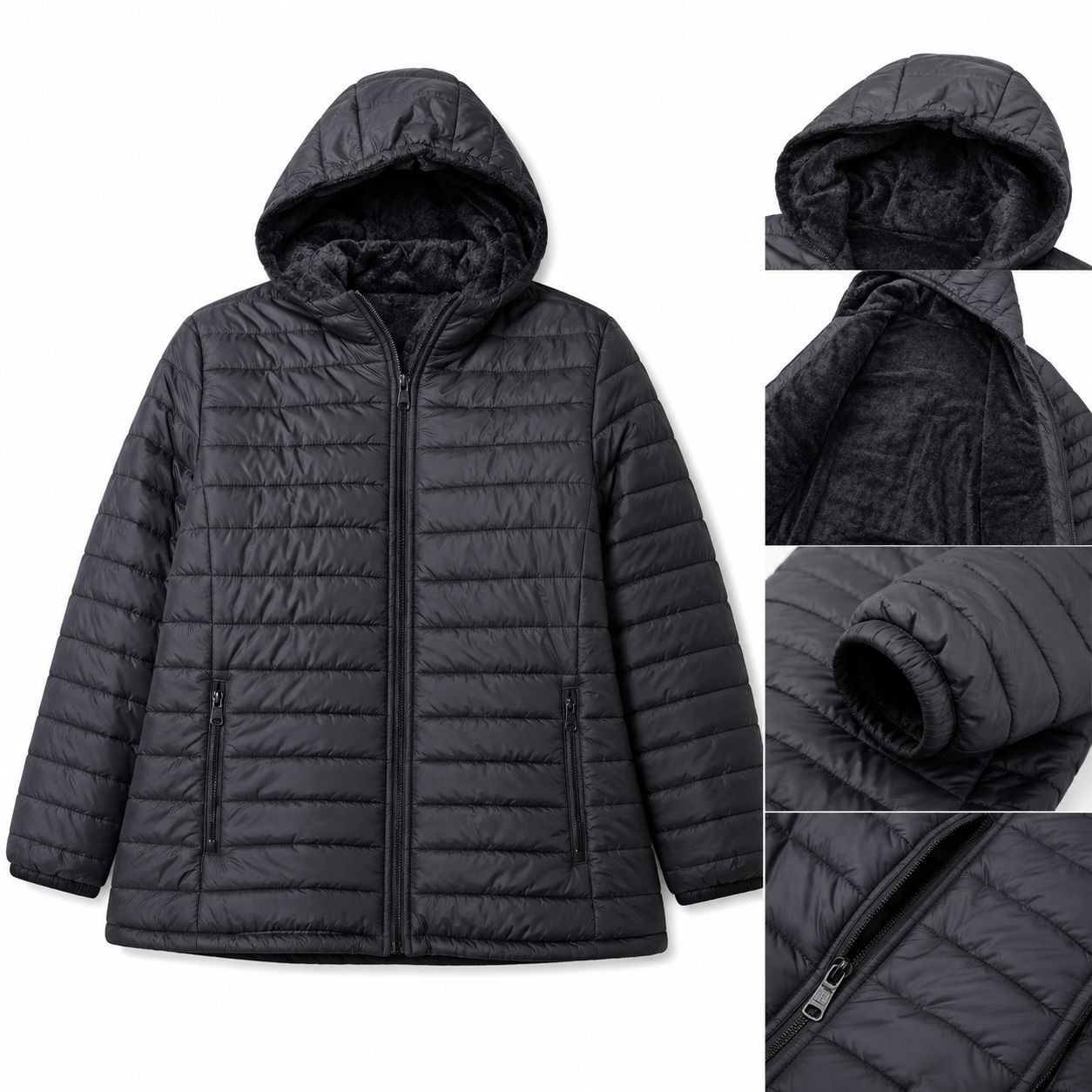 Campera Abrigada Talle Plus Size - Imagen 2