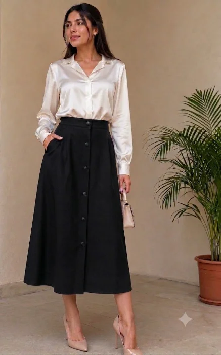 Pollera Larga Sastrero