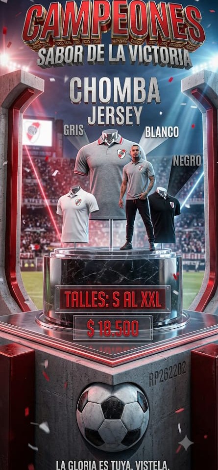Chomba Jersey Oficial con Licencia - Imagen 2