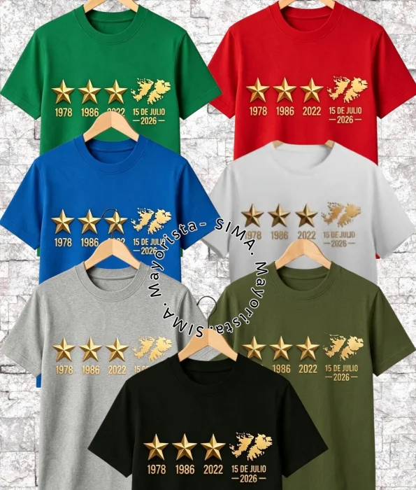 Remera Malvinas Argentinas Hombre