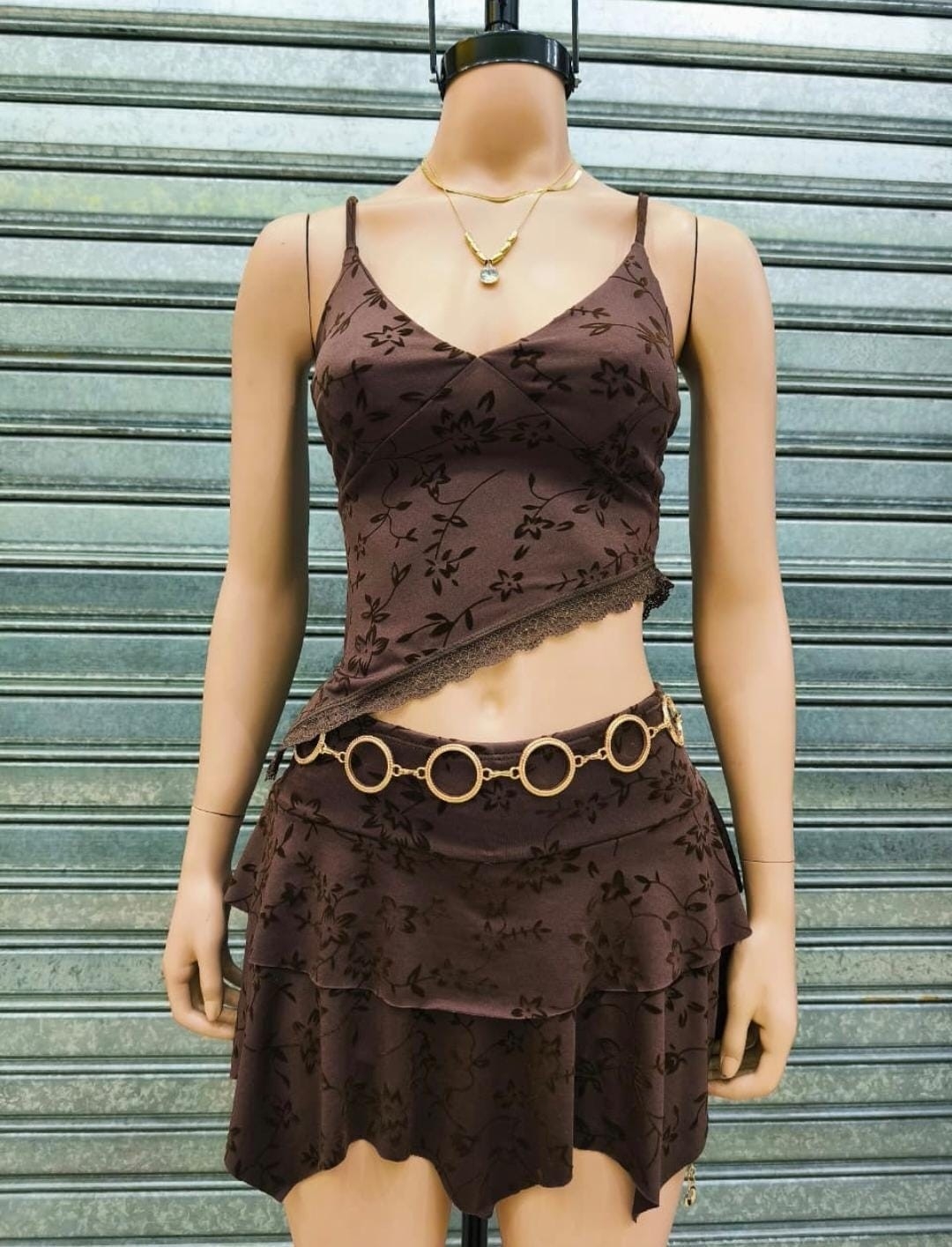 Conjunto Lucia de Short Pollera y Top - Imagen 2