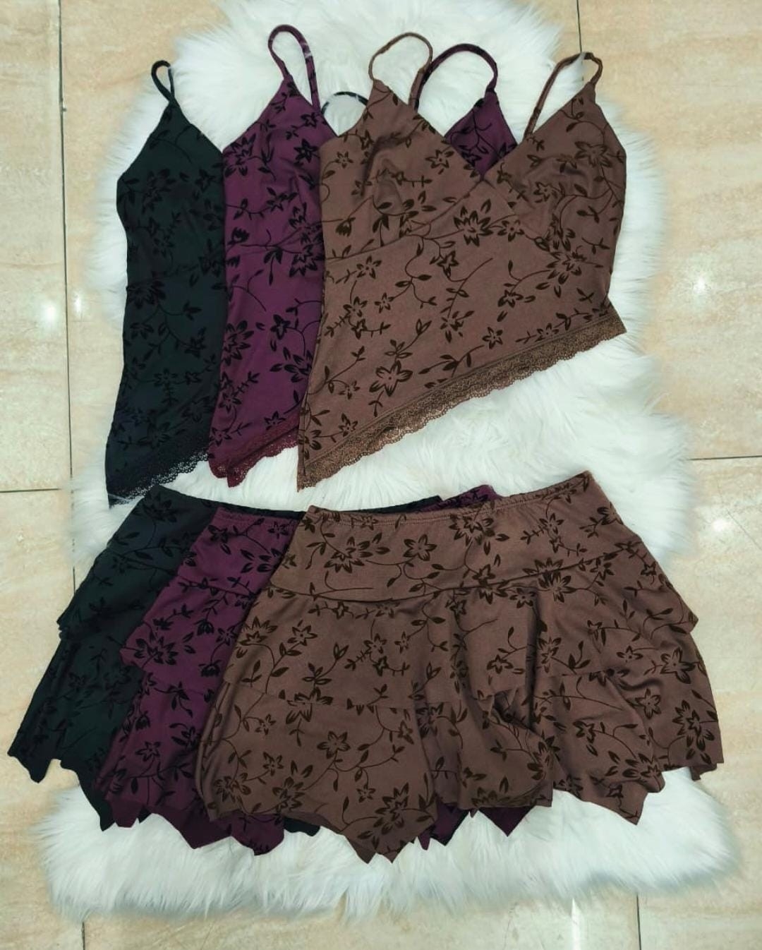 Conjunto Lucia de Short Pollera y Top - Imagen 3