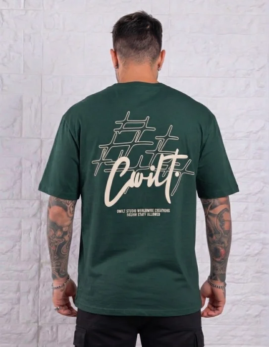 Remeras Oversize con Relieve (algodón Premium)