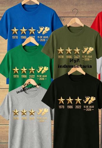 Remera Talles Especiales Hombre Malvinas Argentinas