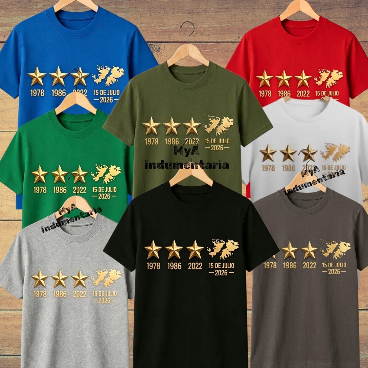 Remera Hombre Malvinas Argentinas - Imagen 2