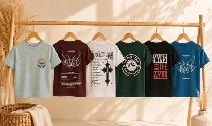 Remera Rusty Vans Doble Estampa