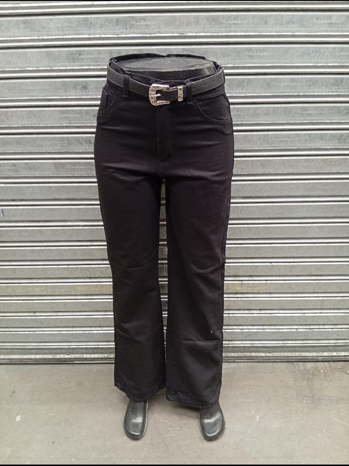 Jeans Wide Leg Clásico Dama Pantalón Ancho Denim Mujer Moda Hotsale Mayorista Fabrica - Imagen 8