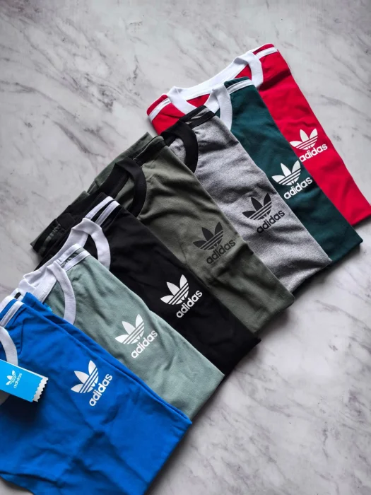Remeras de Algodón Adidas