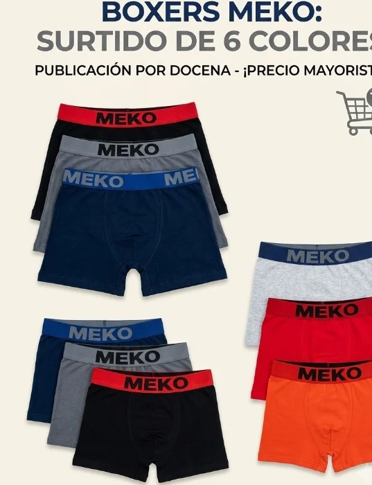 Boxser de Varón Meko Algodón