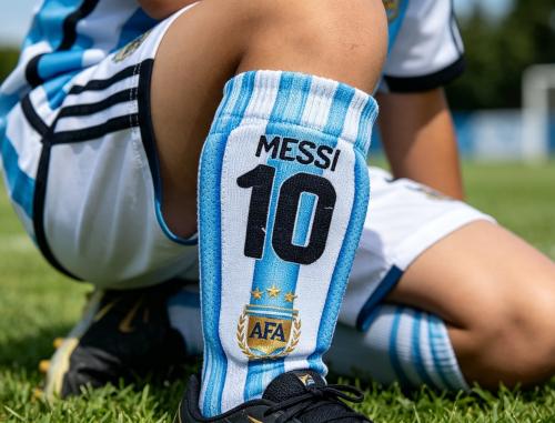 Pantorilleras Niños Messi Argentina
