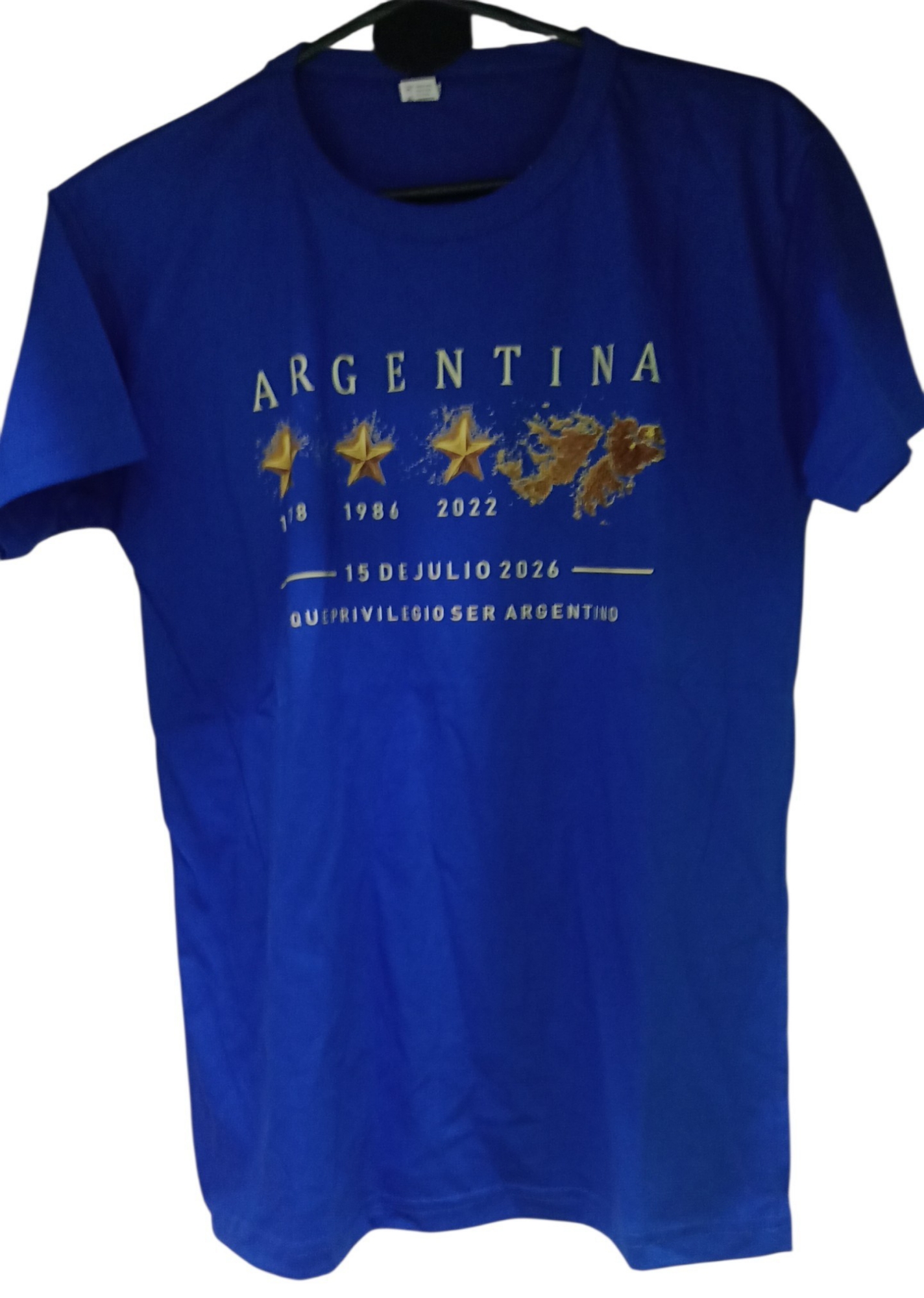 Remeras Cuello Redondo Estampas Malvinas - Imagen 4