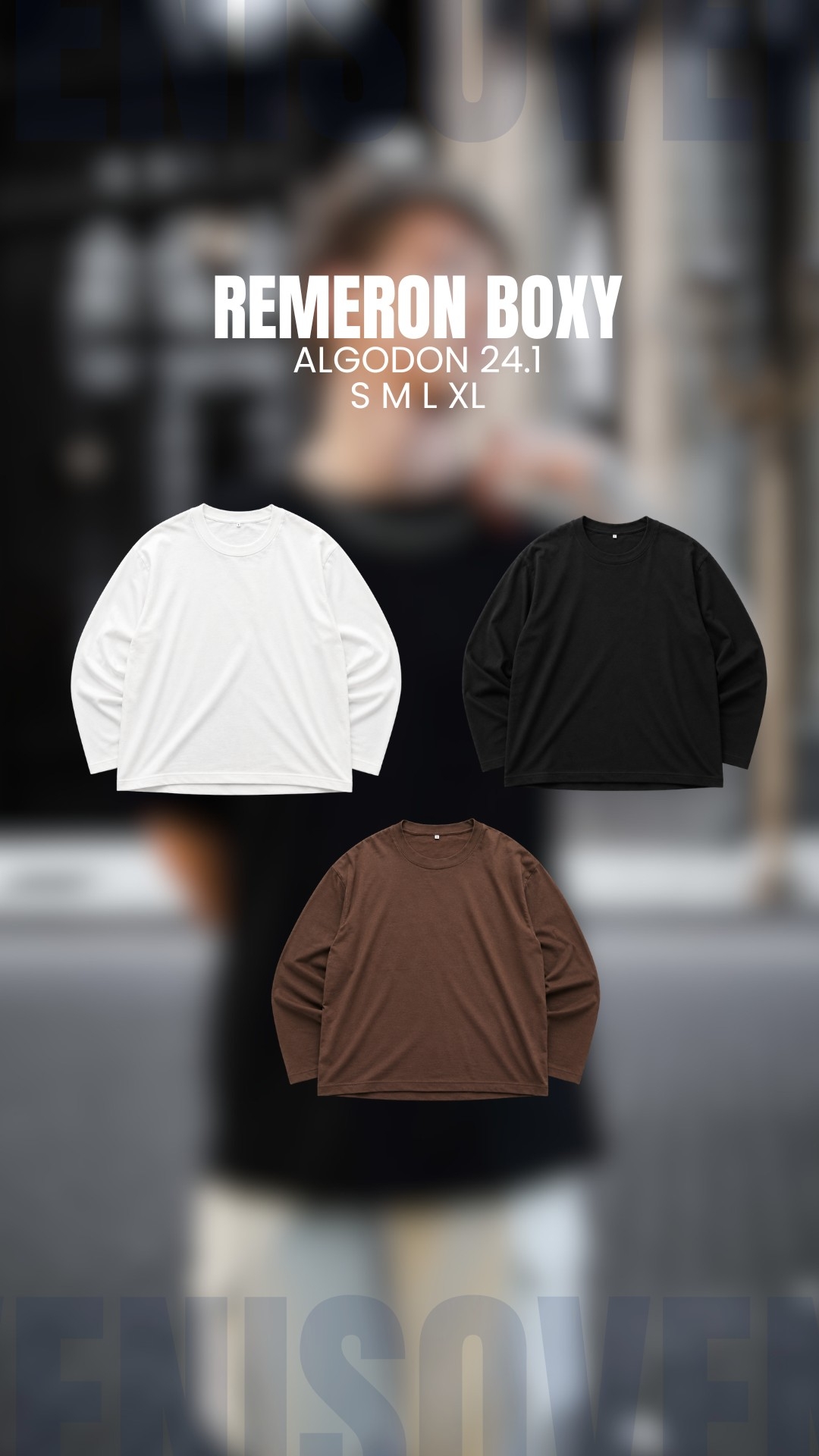Remeron Manga Larga Boxy - Imagen 3