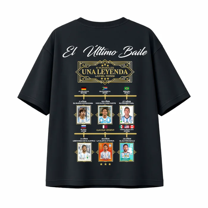 Remera Messi  Ultimo Baile Adulto