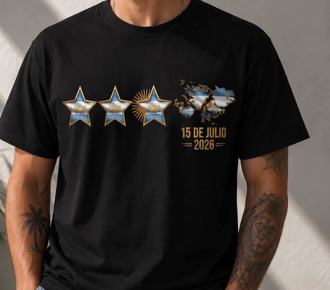 Remeras Malvinas Adulto - Imagen 3