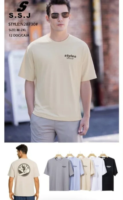 Remera Algodón Importada Ssj.