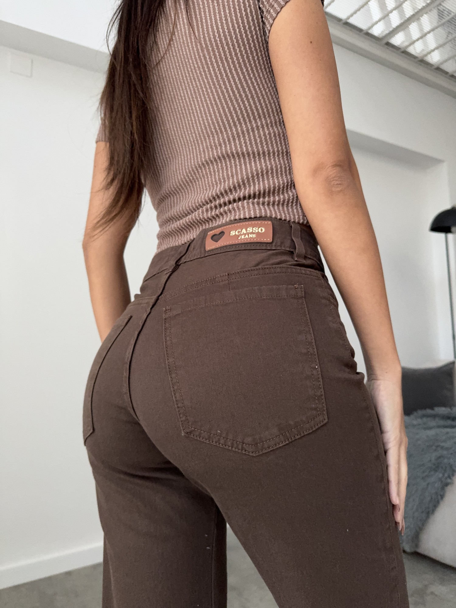 Wide Leg Chocolate - Imagen 3