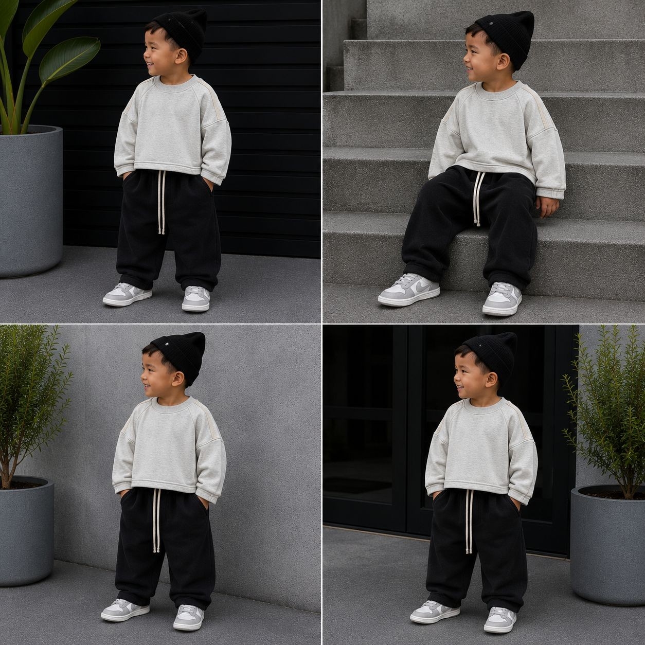Buzo Boxy Fit Bebé - Imagen 2