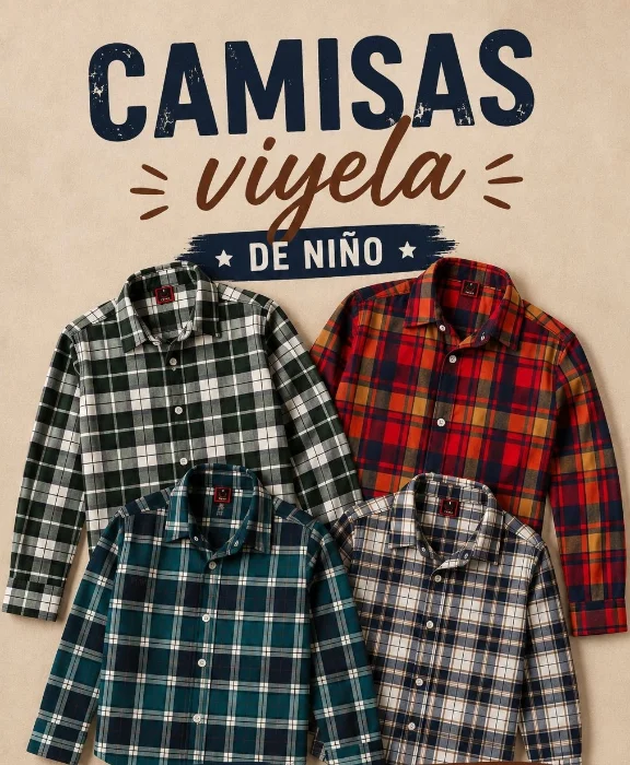 Camisa Viyela Niño