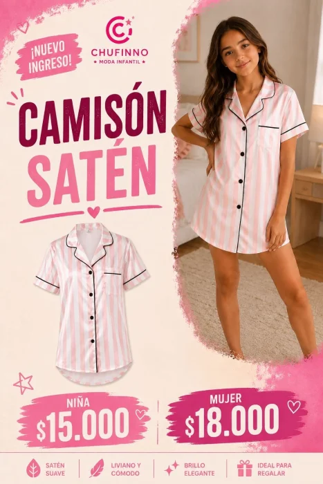 Pijama Camisón Niñas