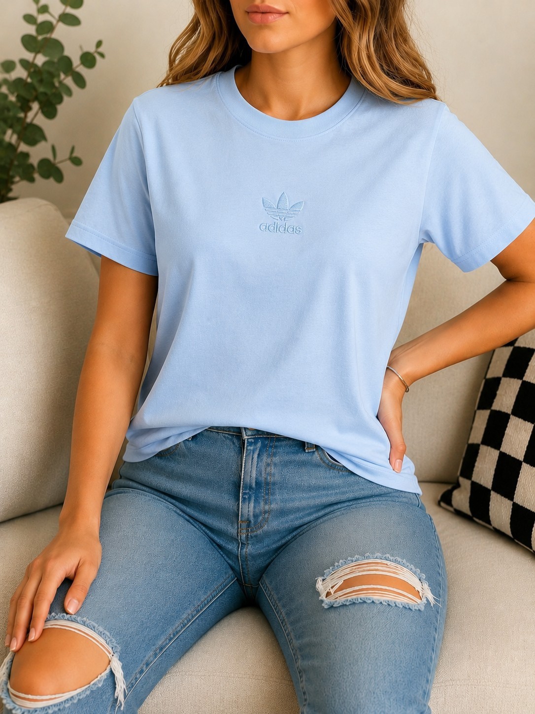 Remeras Bordadas Algodón Peinado - Imagen 2