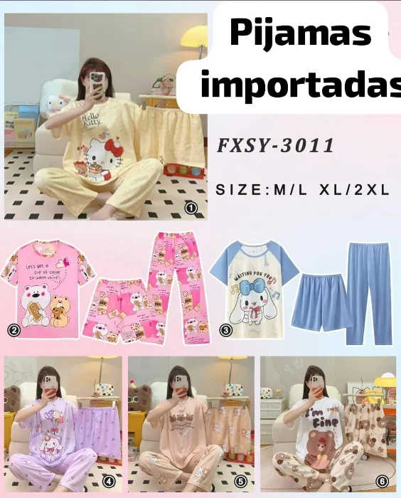 Pijamas Importadas