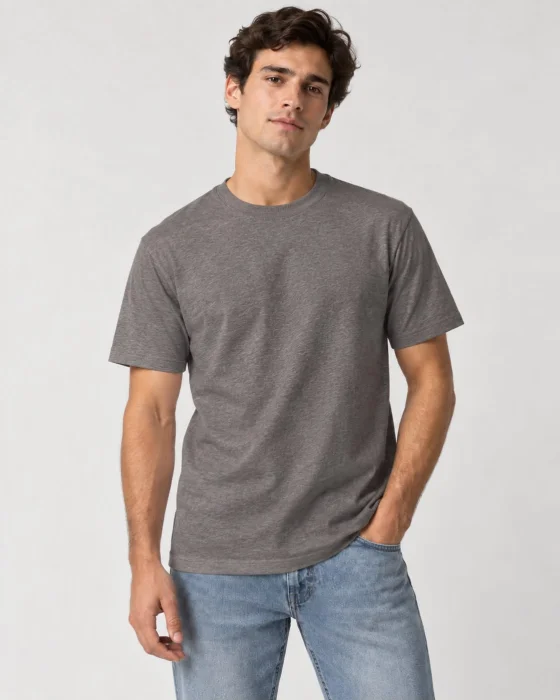 Remera Algodon Peinado 24/1