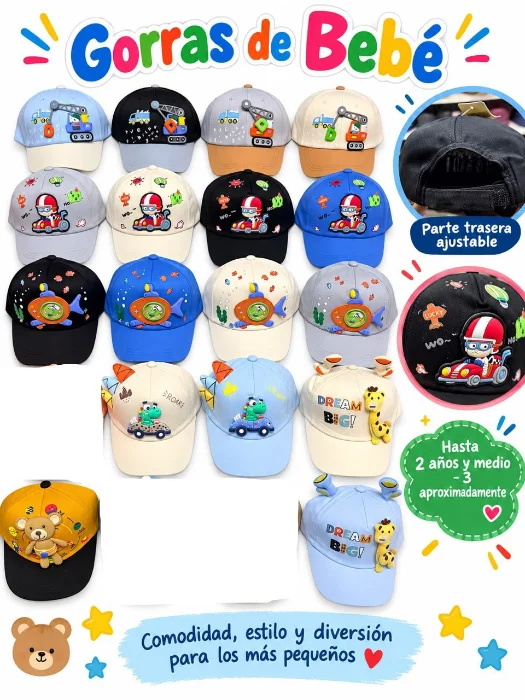 B3 Gorras de Bebe