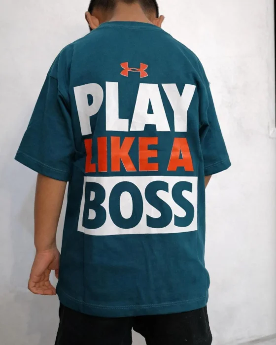 Remera Oversize Nene Algodón Peinado