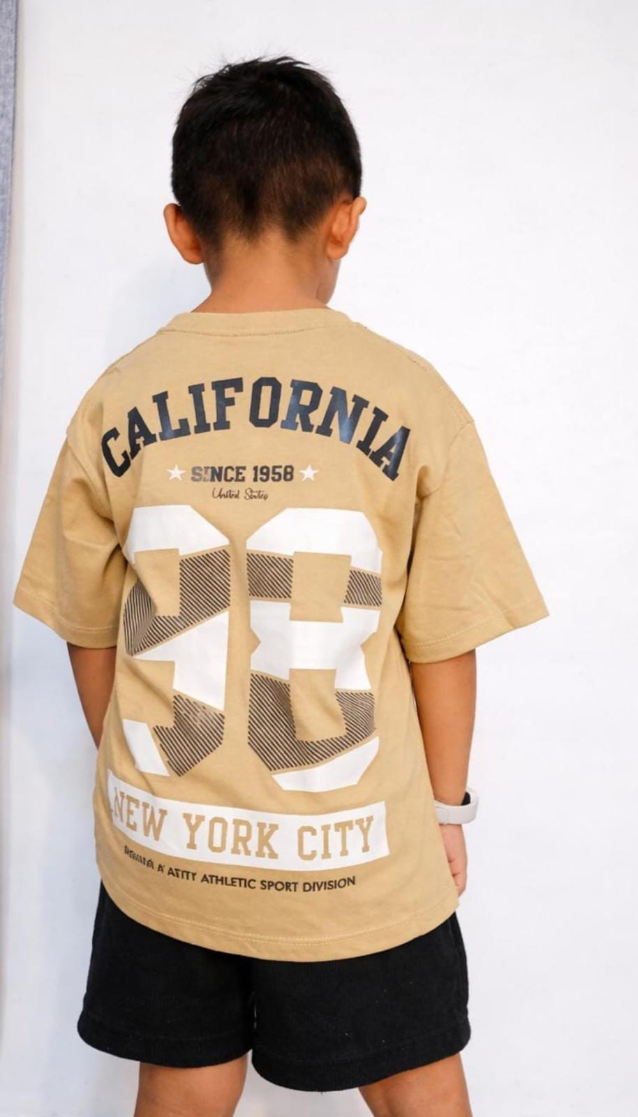 Remera Oversize Nene Algodón Peinado - Imagen 3