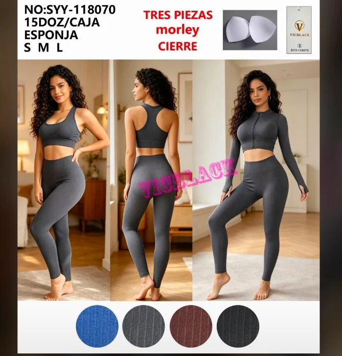Conjunto 3 Piezas Morley