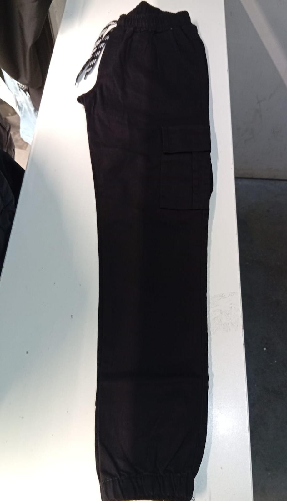 Jean Jogger Cargo C Puño Pantalón Denim Semi Chupin Unisex Hombre Dama Mayoristas - Imagen 6