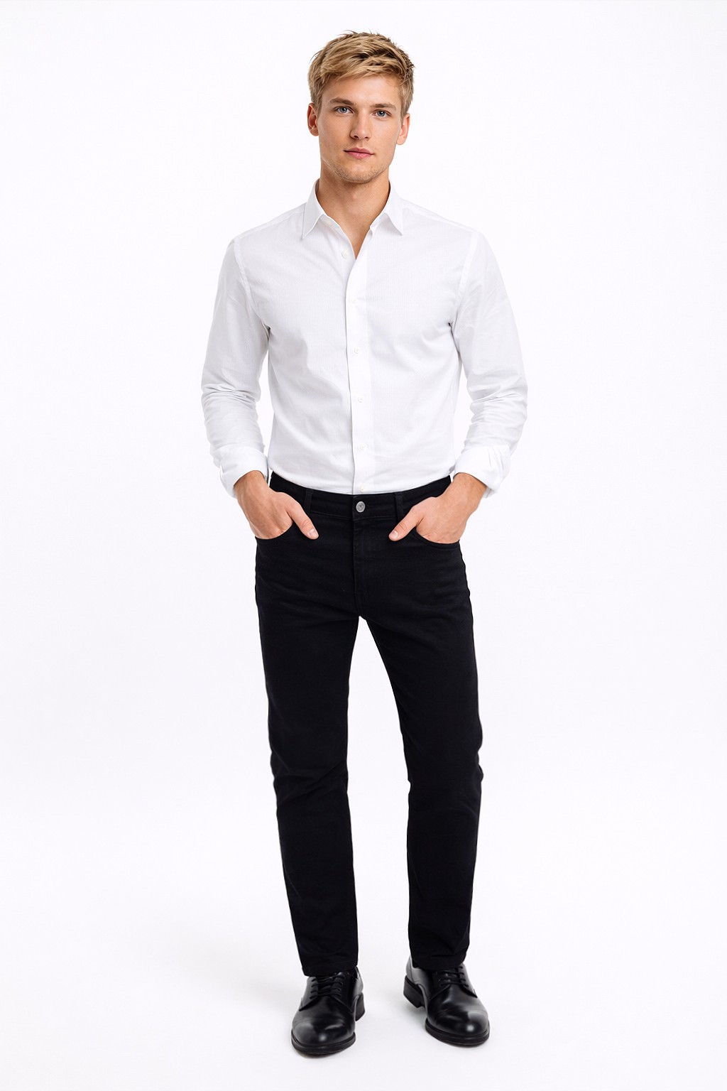 Pantalon Corte Chino Hombre Bengalina Caballero Elegante Vestir Mayoristas Hotsale - Imagen 2