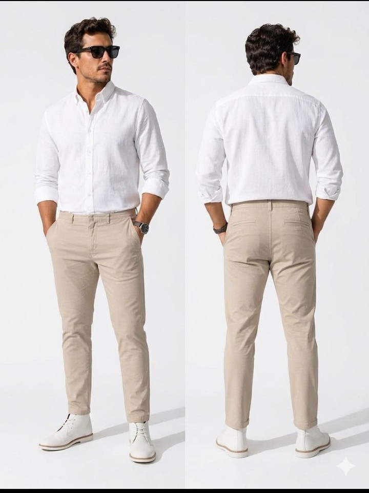 Pantalon Corte Chino Hombre Bengalina Caballero Elegante Vestir Mayoristas Hotsale - Imagen 5