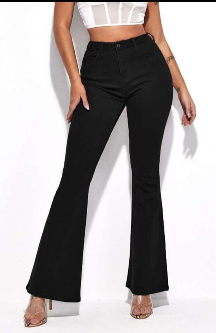 Jeans Oxford Dama Pantalón Denim Acampanado Clásico Moda 2000's Hotsale Mayoristas - Imagen 5