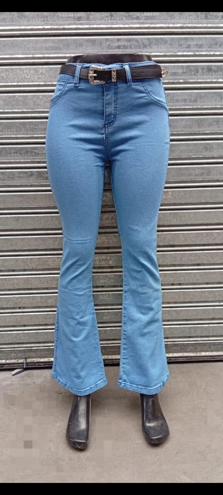 Jeans Oxford Dama Pantalón Denim Acampanado Clásico Moda 2000's Hotsale Mayoristas - Imagen 9
