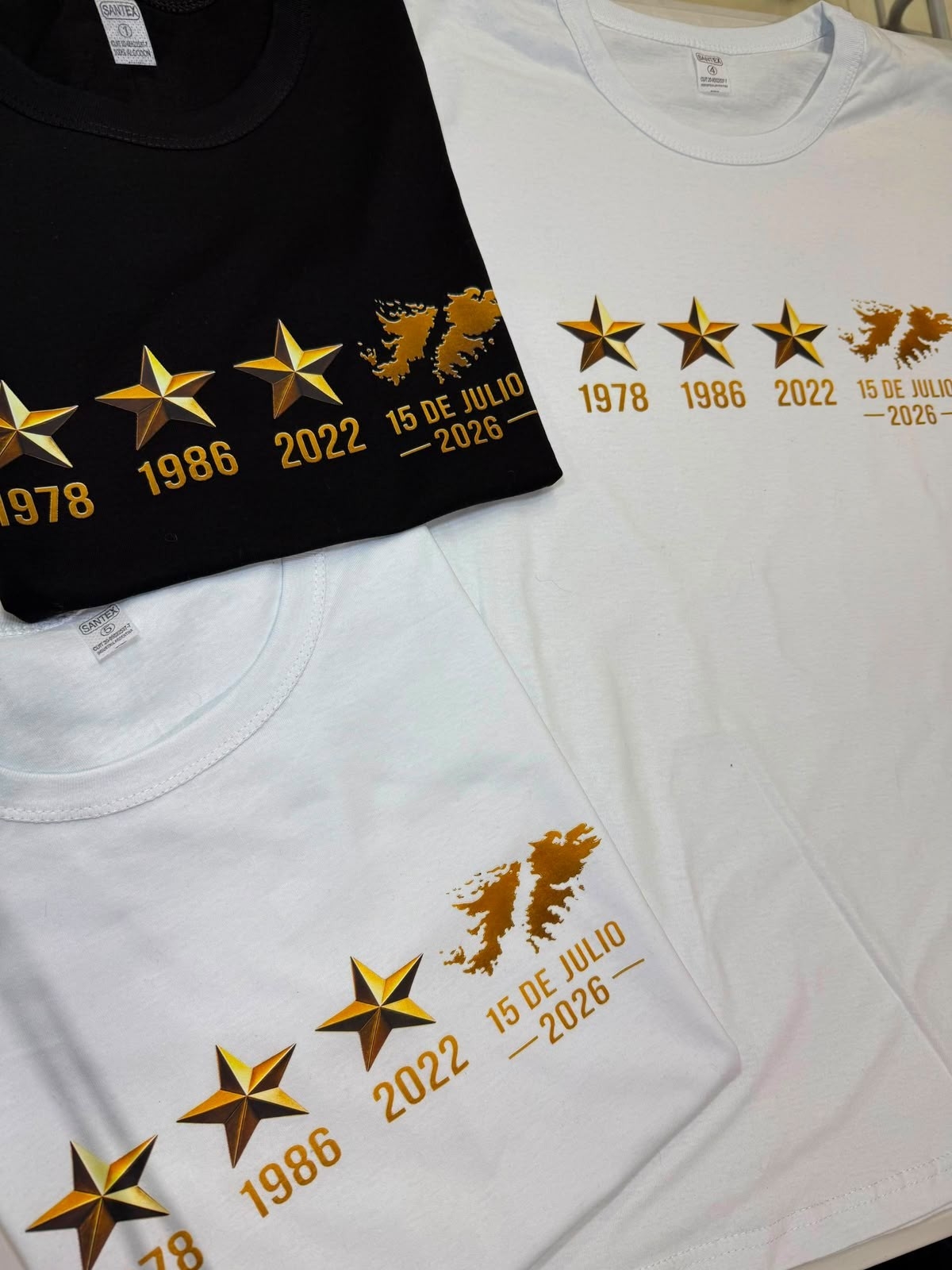 Remera Arg Unisex - Imagen 3