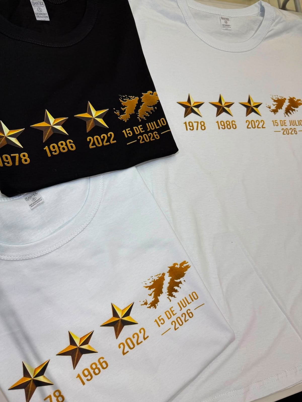 Remera Arg Unisex - Imagen 3